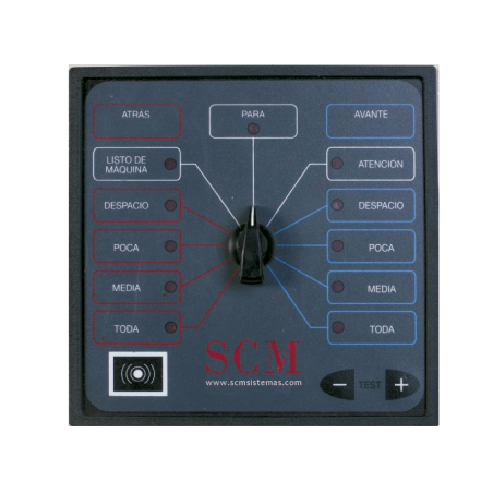 Engine order telegraph with rotary switch