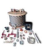 Cuerdas, cables, cadenas y Herrajes